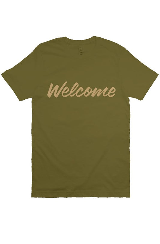 AF WELCOME T ARMY/GOLD
