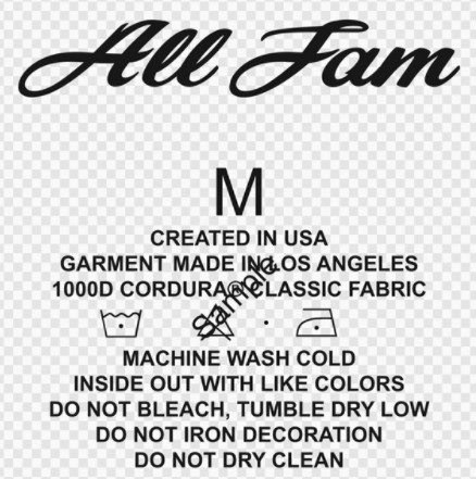 ALL FAM ALL WELCOME T (MSTRD/BLK)