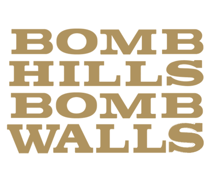BOMB HILLS BOMB WALLS CRM/GLD